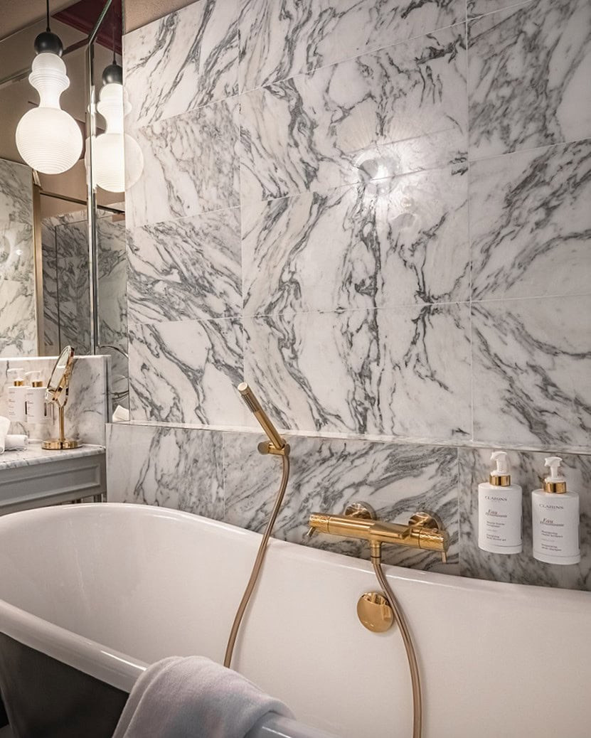 Bañera hotel boutique Maison Maubreuil